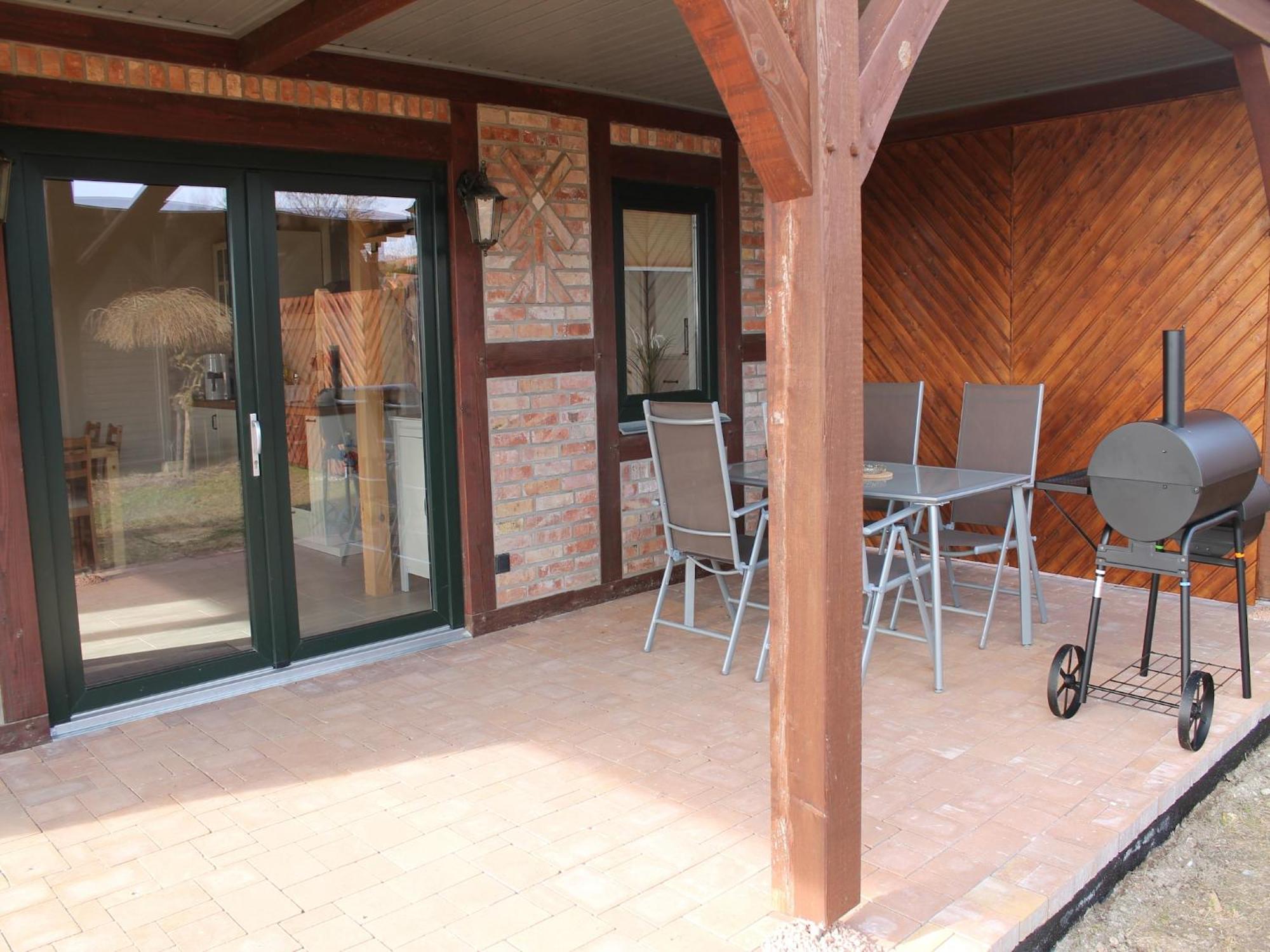 Modern Holiday Home In Brusow With Roofed Terrace Kröpelin Zewnętrze zdjęcie