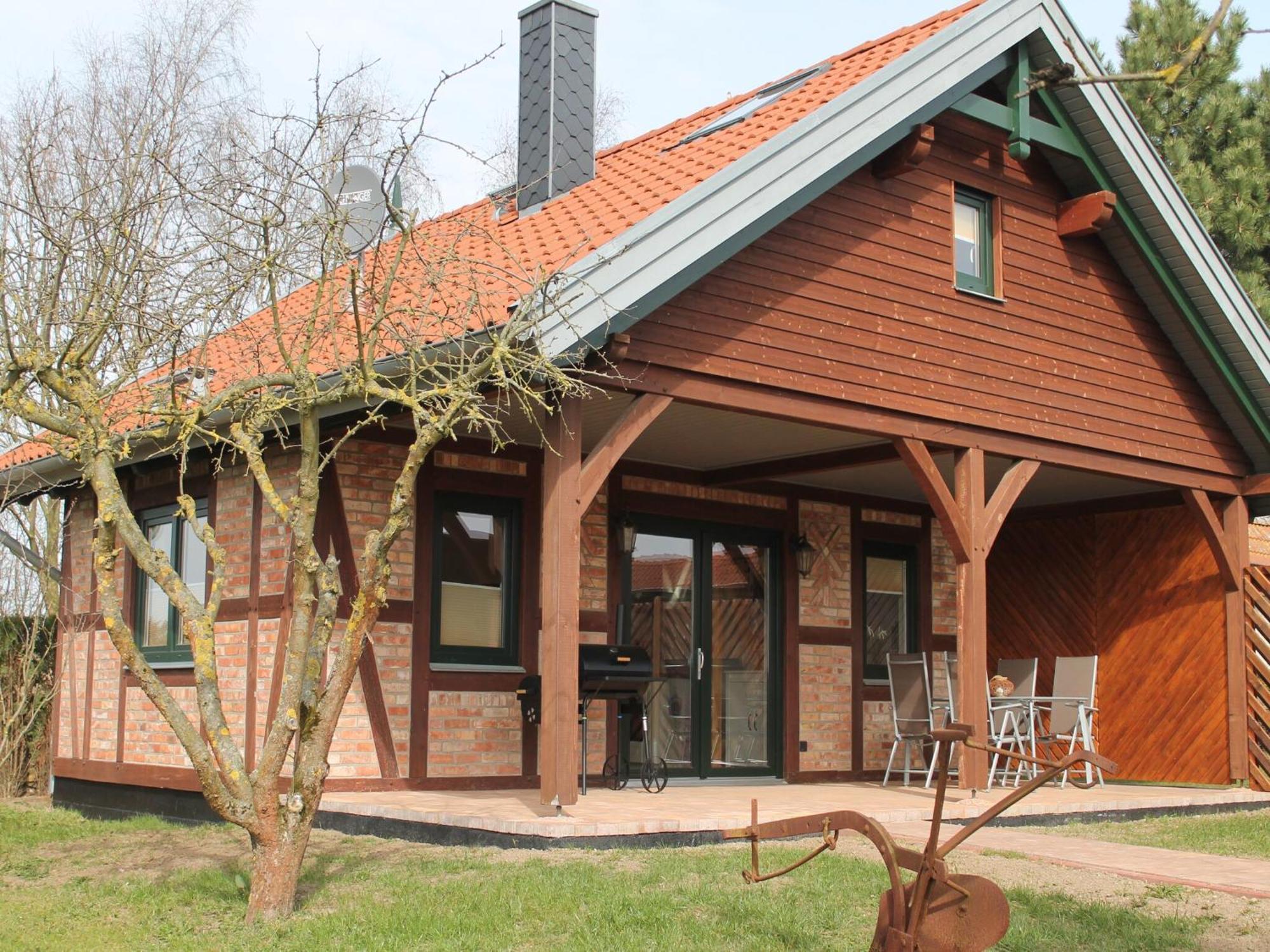 Modern Holiday Home In Brusow With Roofed Terrace Kröpelin Zewnętrze zdjęcie