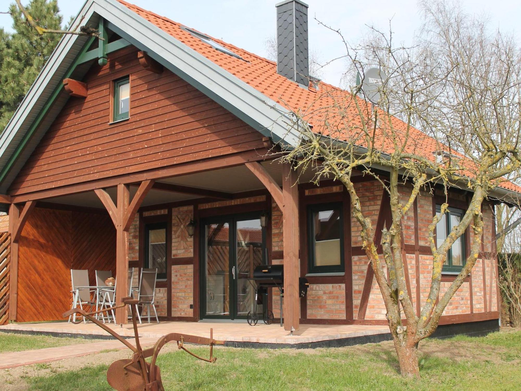 Modern Holiday Home In Brusow With Roofed Terrace Kröpelin Zewnętrze zdjęcie